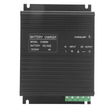 Generatortilbehør Batteriladerenhet, 12V24V Smart ladeenhet Konstant strømspenning Automatisk stopp Svært kompatibel Fuktighetsbestandig