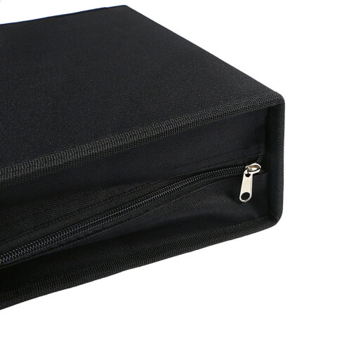 320 Discs DVD Case Storage Bag 288 CD Albums Binder Holders Black 1