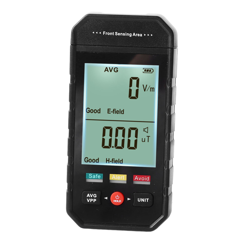 Simultaneous Display Wide Application High Accuracy Sound And Light Alarm Portable Radiation Tester Built In Electromagnetic Radiation Sensor 9489952183442
