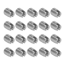 M5X0.8Female M8X1.0Male Thread Self Tapping Thread Insert Stainless Steel Thread Repair Insert Good Airtightness Strong Tensile Strength Wide