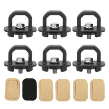 Truck Bed Accessories Heavy Duty Cargo Tie Down Anchors High Strength Cast Aluminum Side Wall Anchor For Truck Bed Replaces OE Parts No Drilling
