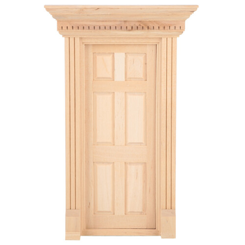 DIY προσαρμοσμένη πόρτα μινιατούρας με φινίρισμα, εξαιρετική κατασκευή από ξύλο,