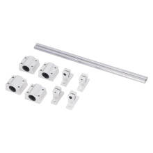 Set de Roulements et Rails Linéaires CNC, Barres de Guidage 10‑300mm pour Équipements Électroniques