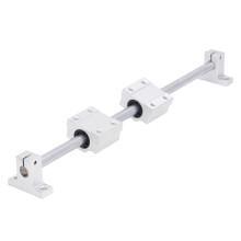 4 Stück lineare Kugellager + 2 Stück Metallwellen für CNC-Maschine, 10–200 Stück Set
