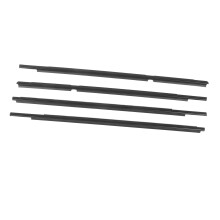 Kit di guarnizioni di ricambio per finestrini e portiere auto, in gomma di alta qualità, resistente, durevole e impermeabile, per Toyota Yaris Sedan