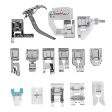 Low Shank Sewing Machine Compatibility Presser Feet Set High Quality Construction Snap On Sewing Machine Foot Roller Zipper Quilting Button Feet