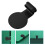 Minkissy Type-C Dust Plugs Black Silicone 4Pcs 2