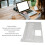 Silver Laptop Upper Case Cover for 15 5570 5575 Notebook Replacement 3