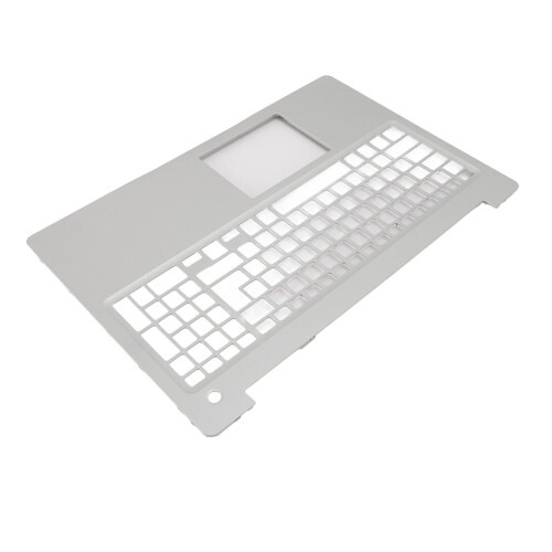 Engineering Plastic Laptop Replacement Cover, Palmrest Upper Case For Dell Inspiron Silver Easy To Install Solid Lightweight Laptop Case Premium ABS 1