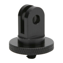 Adaptateur de trépied en aluminium de haute qualité pour caméras d'action, compatible avec les caméras DJI OSMO et GoPro Hero. Large gamme