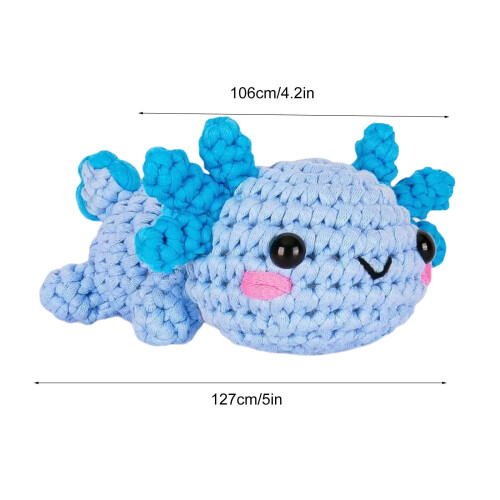 Dragon Crochet Kit with Hook Yarn Eyes Instructions 2