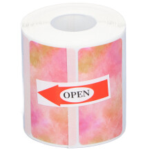 QR Code Compatible Thermal Labels Rainbow Thermal Printer Stickers No Ink Required Self Adhesive Labels Wide Application Waterproof Thermal Printer