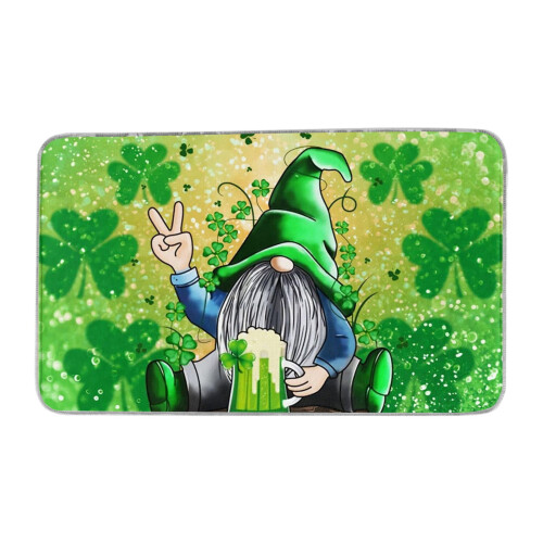 Shamrock dørmåtte med skridsikker gummibagside 2