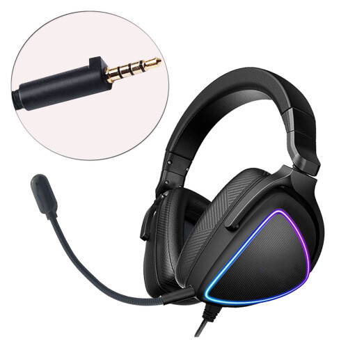 Microphone détachable pour casques gaming sans fil ROG/S, micro antibruit 3,5 mm 1