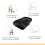 Vibration Leg Trainer with Acupressure Massage - Black 4