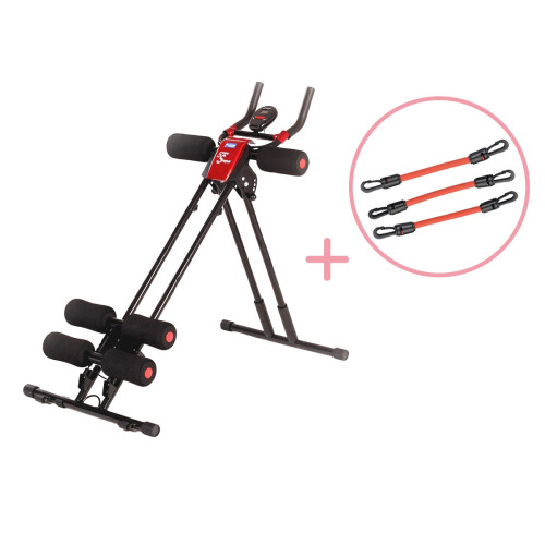 Aparelho de ginástica com faixas de resistência para exercícios em casa 1