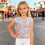 Kids Leopard Glitter Sleeveless Tank Top Multicolor Size 130 2