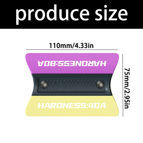 Squeegee Set for Car Wrapping Compact Design Plastic Heat Resistant Vinyls Install Tool Multi Color Optional 2
