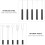 Chocolate Forks Stainless Steel 5 Pcs Black 5