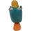 Λούτρινο παιχνίδι Perry The Platypus με αξιολάτρευτη πόζα σε απαλή, γαλαζοπράσινη 5