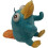 Λούτρινο παιχνίδι Perry The Platypus με αξιολάτρευτη πόζα σε απαλή, γαλαζοπράσινη 6