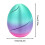 Easter Printed Eggs, Plastic Toy Eggs for Holiday Decoration, Random Color, Style G 2