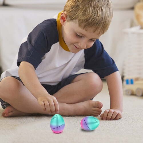 Printed Easter Egg Toy Festive Holiday Decoration Egg 2
