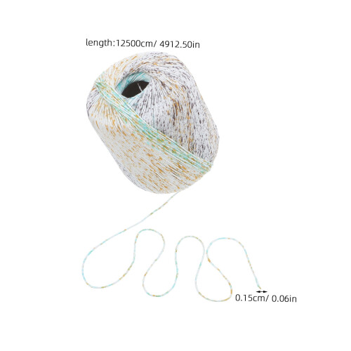 Soft Cotton Yarn for Scarf Blanket Knitting Crochet Craft Projects 1