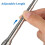Motorcycle Flag Pole Holder with Handlebar Mount 2 pcs 4