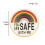 Καρφίτσα Rainbow Pride, καρφίτσα πέτου Lgbt "you Are Safe with Me" για σακίδια πλάτης και μπουφάν 6