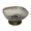 Pedestal Drainer Fruit Bowl Container Organizer Decorative Dessert Display Plate Black Silver 2