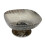 Pedestal Drainer Fruit Bowl Container Organizer Decorative Dessert Display Plate Black Silver 3