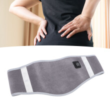 Heated Waist Belt with Mesh Bag, Carbon Fibre, 3 Temp Control
