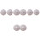 8 Rolls Bacon Mesh Ham Beige To Weave Wire 5
