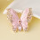 Broche papillon émaillée bleue – Épingle en alliage avec 4