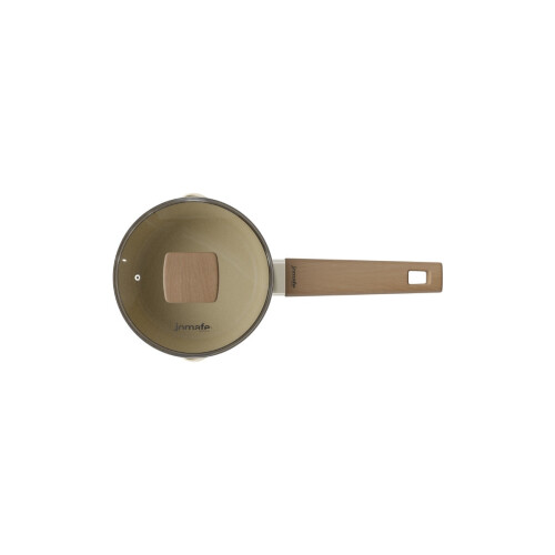Casserole antiadhésive 16 cm, aluminium recyclé, compatible induction 2