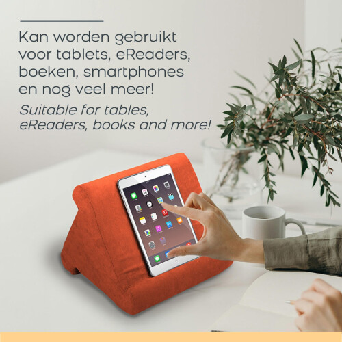 Tabletkussenstandaard - Groen, multi-hoek traagschuim 2