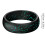 Bague scintillante en silicone ajustable 5-7 mm 2