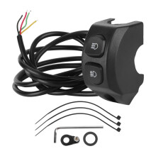 Motorcycle Handlebar Switch Universal Fit Waterproof Dual Control Functions Including Kill Switch And LED Lighting Support With Easy Installation