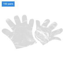 Giftfri Lateksfri engangsdesign Matsikker plast Luktfri Preget overflate Overlegent grep Ambidextrøs design Rimelig størrelse boks for kjøkken