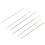 6Pcs Assorted 3 Sizes Hand Sewing Needles Embroidery Mending Craft Quilting 6Pcs 4