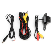 License Plate Mount Reverse Camera170Degree Wide Angle Optical Glass Lens Clear Night Vision Signal Stability Easy Installation for Cars Trucks SUVs