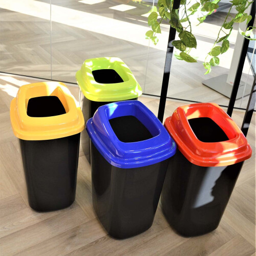 Recyclingbehälter 28L - Gelb, Mülltrennung 2