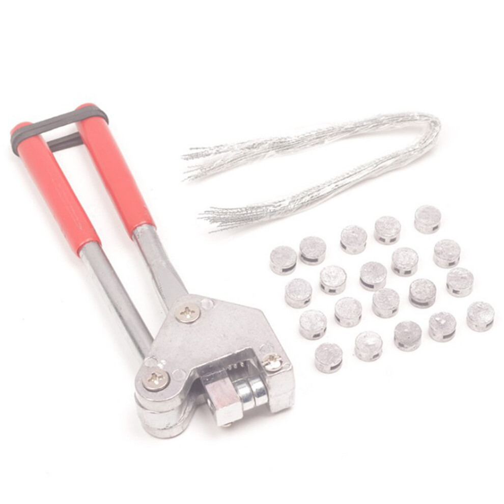 Utility Services Sealing Pliers With Steel Construction And Security Plastic Coated Handle Durable Material Lead Seal Easy To Use Portable Design 9049227017485