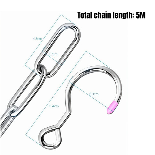 Durable Clothes Drying Rope With Two Sturdy Hooks For Easy Hanging 1