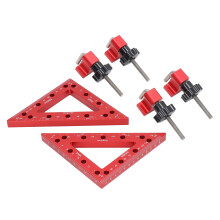 DIY Assembling Corner Clamps With Adjustable Clamping, Right Angle Clamps Featuring Precision Positioning And Corrosion Resistant Aluminum Alloy For