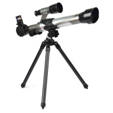 Ferramenta científica para crianças e adultos, telescópio astronômico portátil com ampliação de 20x30x40x para iniciantes em astronomia.