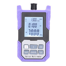 Interval de testare -70dbm până la +10dbm, contor de putere cu fibră optică, cu tester vizual de localizare a defectelor și adaptoare Sc FC St,