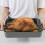 Rectangular Nonstick Roasting Pan 16.1 x 11.6 in Carbon 4