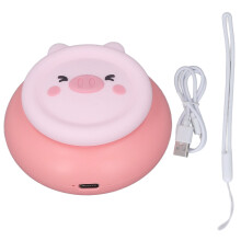 Portable Electric Hand Warmer With FAST HEATING Capability2LEVELS TEMPERATURE Control NIGHT LIGHT FUNCTION And Cute Cat Shape Design